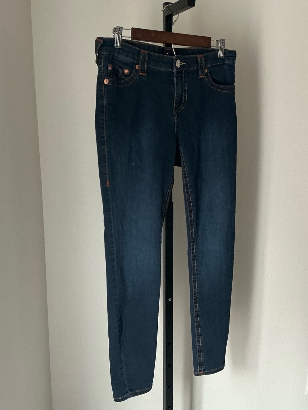True Religion | Halle Mid Rise Super Skinny Jeans